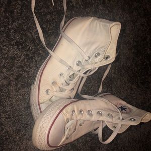 White High Top Converse